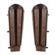 thumbnail image 5 of Fundas para botas de , protectores de piernas de estilo gótico para accesorios fotográficos, fiestas, Larp Marrón, 5 of 8