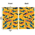 thumbnail image 5 of FORMRS Acrylic Clipboard with Low Profile Clip Standard A4 Letter Size, 12.5" x 9", Yellow Sardines Pattern, 5 of 8