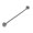 Clear, variant on Men's Crystal Shirt Collar Clip Bar Tie Brooch Necktie Clear