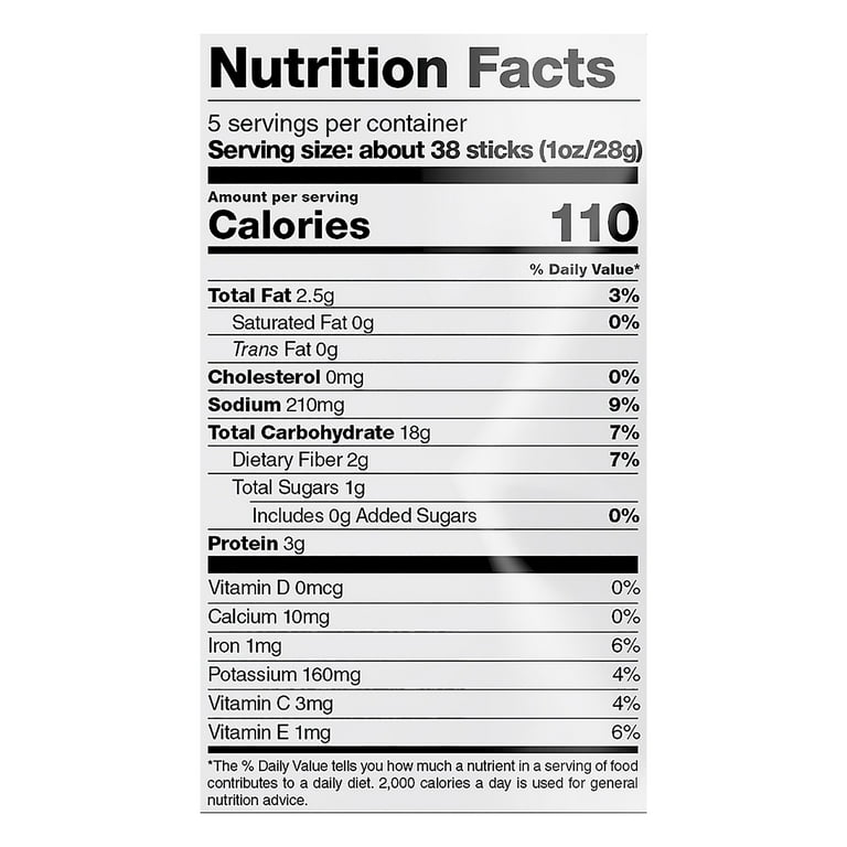 Pirate booty nutrition