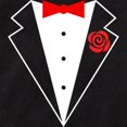 thumbnail image 2 of CafePress - Funny Tuxedo [Red Bow] - Cute Infant Bodysuit Baby Romper - Size Newborn - 24 Months, 2 of 3