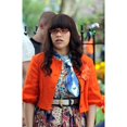thumbnail image 2 of America Ferrera On Location For On Location For Ugly Betty New York City New York City Ny April 28 2009. Photo By, 2 of 2