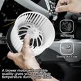 thumbnail image 2 of Unique Bargains AC HVAC Heater Blower Motor Assembly with Wheel Fan Cage Rear for CHRYSLER for DODGE CARAVAN 5183147AC, 2 of 6