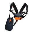 thumbnail image 1 of Correa de hombro para recortadora, arnés suave para desbrozadora, arnés de doble hombro, ajustable para accesorio de desbrozadora, 1 of 8