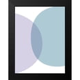 thumbnail image 2 of Urban Epiphany 19x24 Black Modern Framed Museum Art Print Titled - MidCentury Teal Purple 8, 2 of 5
