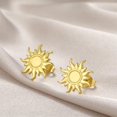 thumbnail image 3 of Dainty Tiny Sun Stud Earrings Sensitive Ears Stainless Steel Minimalist Sunshine Cartilage Tragus Hypoallergenic Piercing Studs Fashion Statement Jewelry Birthday Graduation Gifts For Women Men, 3 of 5