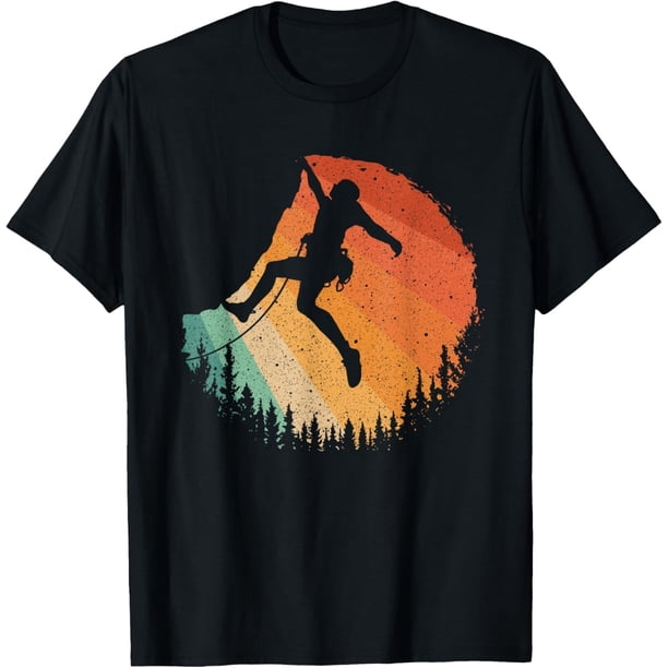 Camiseta de escalada para hombres y mujeres