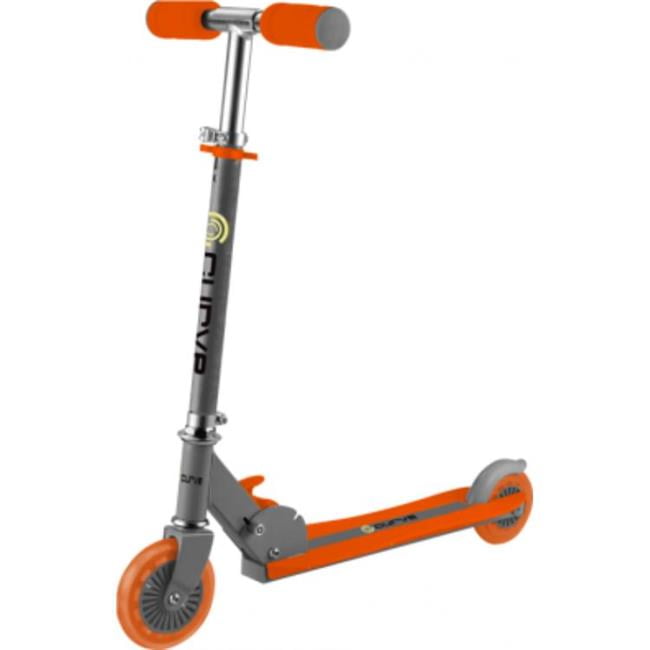 Sakar International 230424 Curve Light Up Wheel Scooter, Orange
