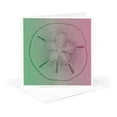thumbnail image 5 of 3drose, Pink and Lime Sand Dollar Beach Theme Art, 12 Greeting Cards with Envelopes, 5 of 7