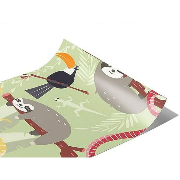 Rwraps Sloth Snails Pace Matte Vinyl Film Wrap 59in x 6in Vinyl Vehicle Car Film Sheet Roll