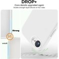 thumbnail image 4 of shiyou-Compatible with iPhone 16e Case, Liquid Silicone Upgrade [Camera Protection] [Soft Anti-Scratch Microfiber Lining] Shockproof Phone Case for iPhone 16e 6.1 inch - White, 4 of 4