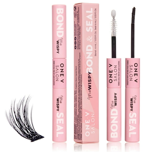 Lash Glue & Seal One V Salon Miss Wispy, 4 ml, resistente al agua