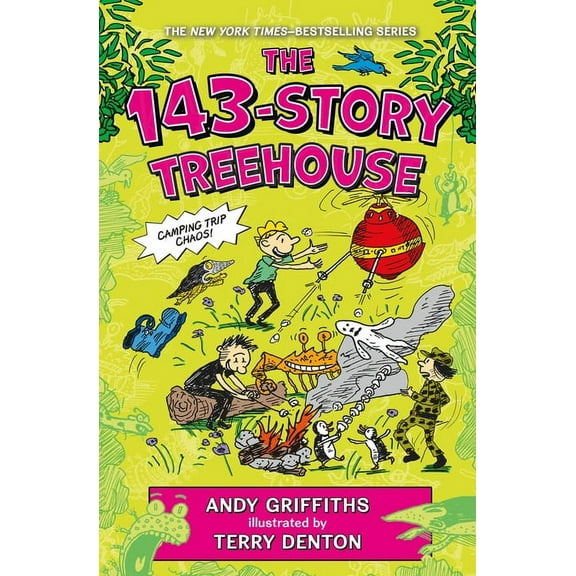 Treehouse Books The 143-Story Treehouse: Camping Trip Chaos!, Book 11, (Paperback)