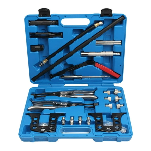 Kit de herramientas de servicio de culata, instalador de eliminación reparación de automóviles de acero válvula de motor de extracción de resorte para
