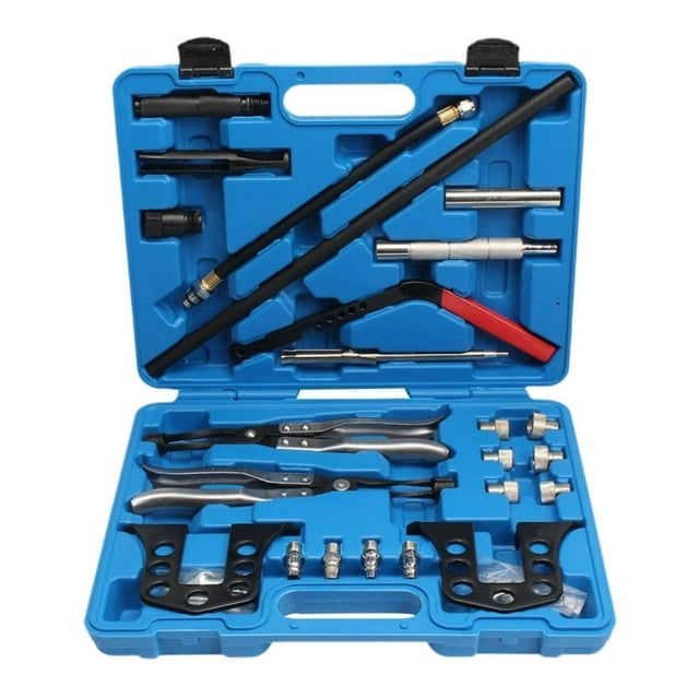 Kit de herramientas de servicio de culata, instalador de eliminación reparación de automóviles de acero válvula de motor de extracción de resorte para