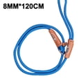 thumbnail image 2 of Braided Dog Leashes Rope Pet DogLeash Dog Traction Rope Leashes Dog Walking Training Lead for Dogs blue Integrated rope 8mm*4feet, 2 of 5