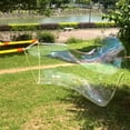 thumbnail image 4 of Yellow Giant Bubble Maker Rope Pole Performance Tool For Outdoor Play Summer Pool Party Toys Plastic Material With Woven Rope 22 Inches Long, 4 of 7