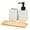 White, variant on Giaone 3pcs Hand Soap Press Pumpms Dispenser Set with Storage Tray Toothbrush Holder