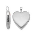 thumbnail image 2 of Sterling Silver Mom Heart Flower Locket with Chain, 2 of 6