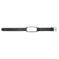 thumbnail image 1 of Muñequera deportiva para Mi Band 7, correa de bucle de repuesto transpirable de cuero PU suave para correr, senderismo, color negro, 1 of 5