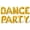 Gold, variant on Letter Balloons - DANCE PARTY 16" Inch Alphabet Letters Foil Mylar Balloon Dance Birthday Party Banner (Purple)