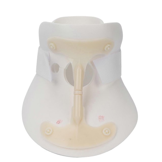 2024 Cervical Vertebra Traction Device Breathable Cervical Collar Neck Brace Support White