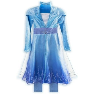 Disney Store Frozen Princess Anna Costume 3pc Dress Set For Kids Girls Size  5/6 Small - Walmart.com
