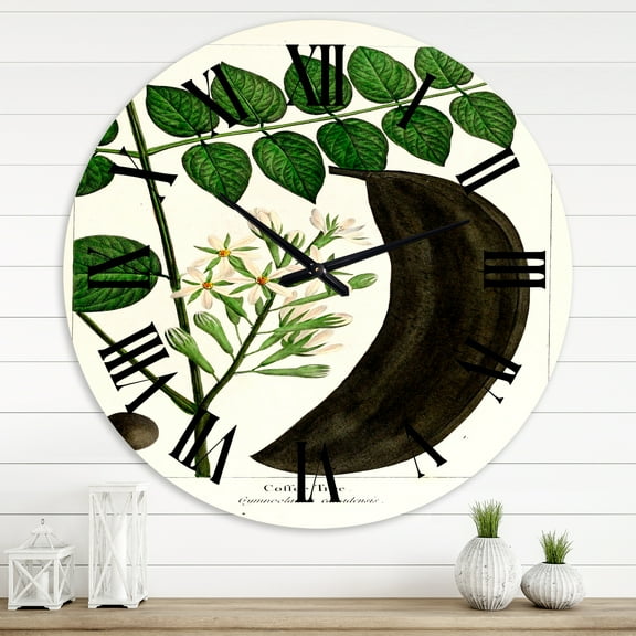 Designart 1 in Quartz Traditional Wall Clock