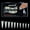 B, variant on No C Clear Tips for Acrylic Nails Professional Extra Long Tapered Square Straight Tips Acrylic