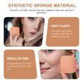 thumbnail image 2 of Shisuyan Foundation Blending Puff Synthetic Sponge 10Pcs 2.1x1.7x0.3in, 2 of 9