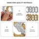 thumbnail image 4 of 12pcs DIY Miniature Photo Frames Jewelry Accessories Handicraft Resin Photo Frames, 4 of 4
