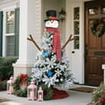 thumbnail image 5 of Adornos navideños, adornos navideños, regalos navideños, árbol de Navidad, muñeco de nieve, decoración navideña, árbol de Navidad, copa del árbol, muñeca, artículos decorativos, 5 of 5