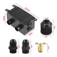 thumbnail image 3 of Car Modifcation Universal Oil Breathable Pot AN10 1.2L Oil Catch Can, 3 of 5