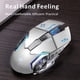 thumbnail image 4 of Mouse Gamer Inalámbrico Uciefy Q85 Plata 2.4G 10m 3 DPI LED, 4 of 9