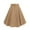 Beige, variant on Women's 1950s Half Skirt Vintage Rockabilly Skirts A-Line Swing Cocktail Party Skirts Plain Button Retro Swing Flowy Pleated Dance Gown Skirt with Belted