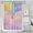 Pastel Rainbow Clouds-1, variant on Pastel Rainbow Clouds Shower Curtain 36"x72" ,Bathroom Decorative Shower Curtains Set with 12 Hooks,Modern Waterproof Washable Shower Curtain