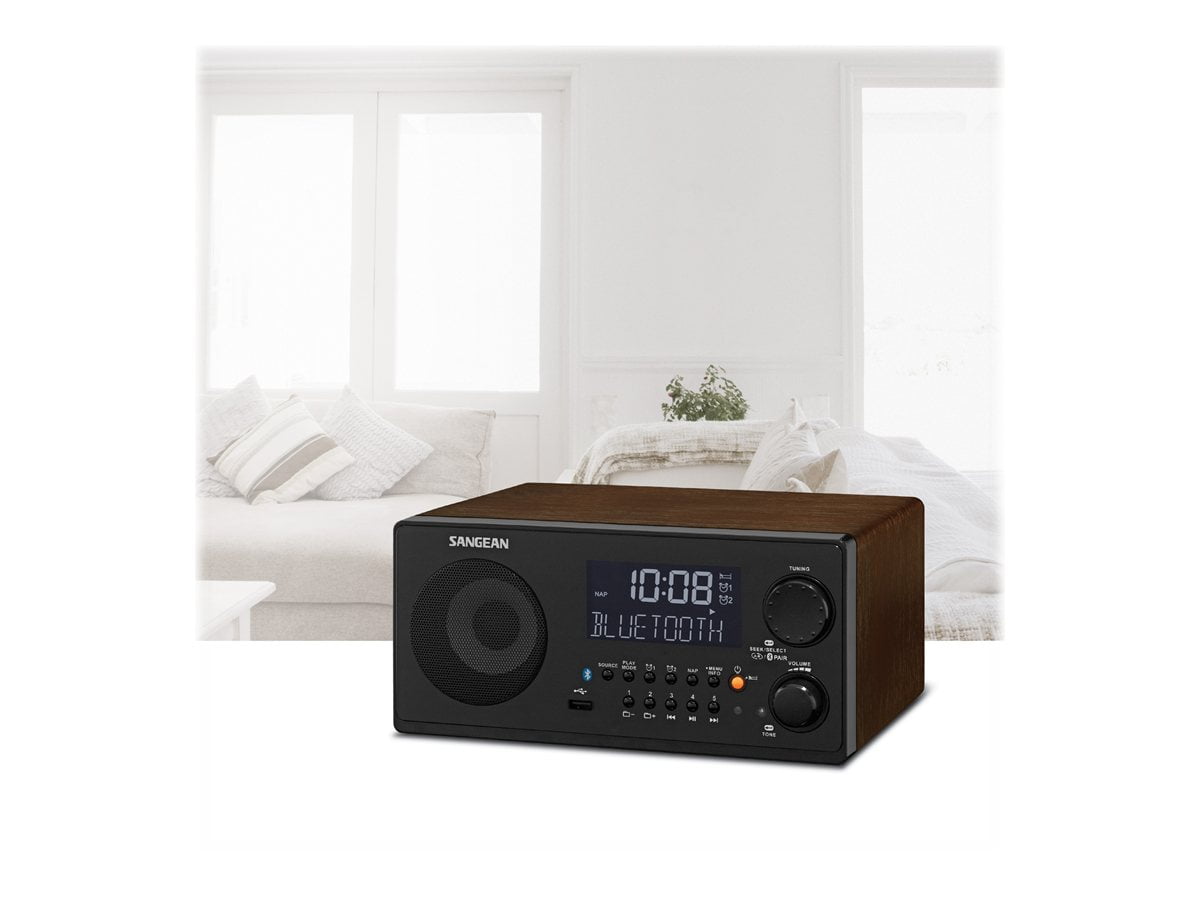 Sangean AM/FM-RDS/Bluetooth/USB Table-Top Digital Tuning