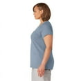 thumbnail image 3 of Dickies Women's Plus Cooling Short Sleeve Pocket T-Shirt, Fog Blue, 1PS, 3 of 4
