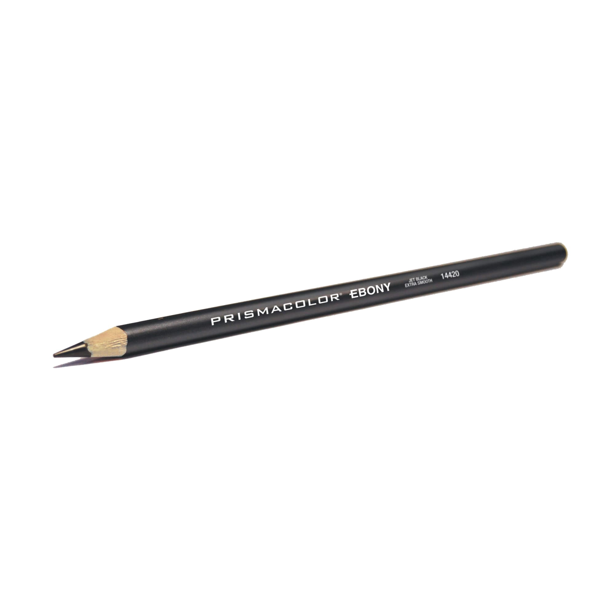 Prismacolor, SAN14420, Ebony Sketching Pencil, 1 Dozen, Matte Black Barrel