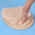 thumbnail image 6 of DOLITY 2x2pcs Metatarsal Pads Prevent Calluses Blisters All Day Beige Female Round , Beige Female Round, 4 Pcs, 6 of 8