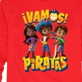 thumbnail image 3 of Santiago of The Sea - Vamos Piratas - Toddler And Youth Long Sleeve Graphic T-Shirt, 3 of 5