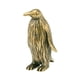 thumbnail image 3 of Lindo pingüino figura de latón adorno de arte de animales pequeños escultura de figuras de figuras escultura de cobre para la oficina del automóvil en 1.4x2.6cm, 3 of 9