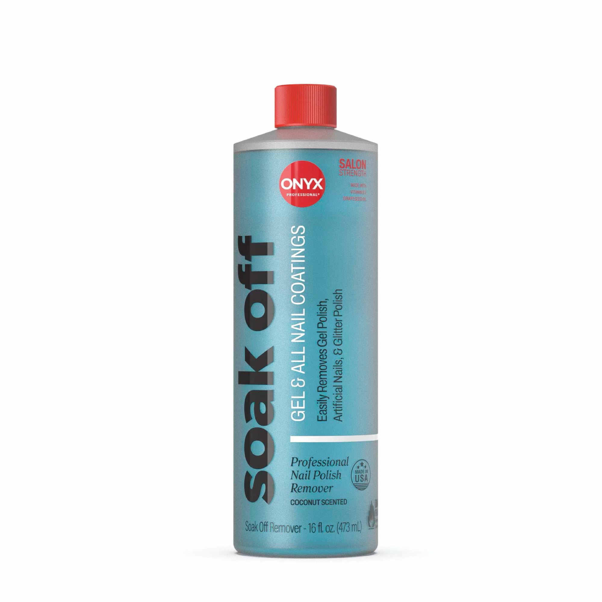 ONYX Professional Soak Off Gel Nail Polish Remover 16 fl oz