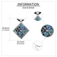 thumbnail image 4 of JUSORA Viking Necklace for Men Sterling Silver Compass Vegvisir Pendant Norse Viking Jewelry Gifts for Men, 4 of 6