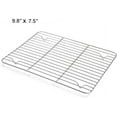 thumbnail image 2 of MODANU Baking Rack Stainless Steel Cooling Rack Heavy Duty Baking Rack For Oven Cooking Rack For Cooking, Bacon, Cookie Cooling Rack, 9.8" x 7.5" Easy Clean, 2 of 7