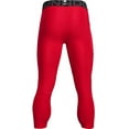 thumbnail image 6 of Under Armour 1361588600XL HeatGear Armour Mens Red Size XL 3/4 Legging, 6 of 6