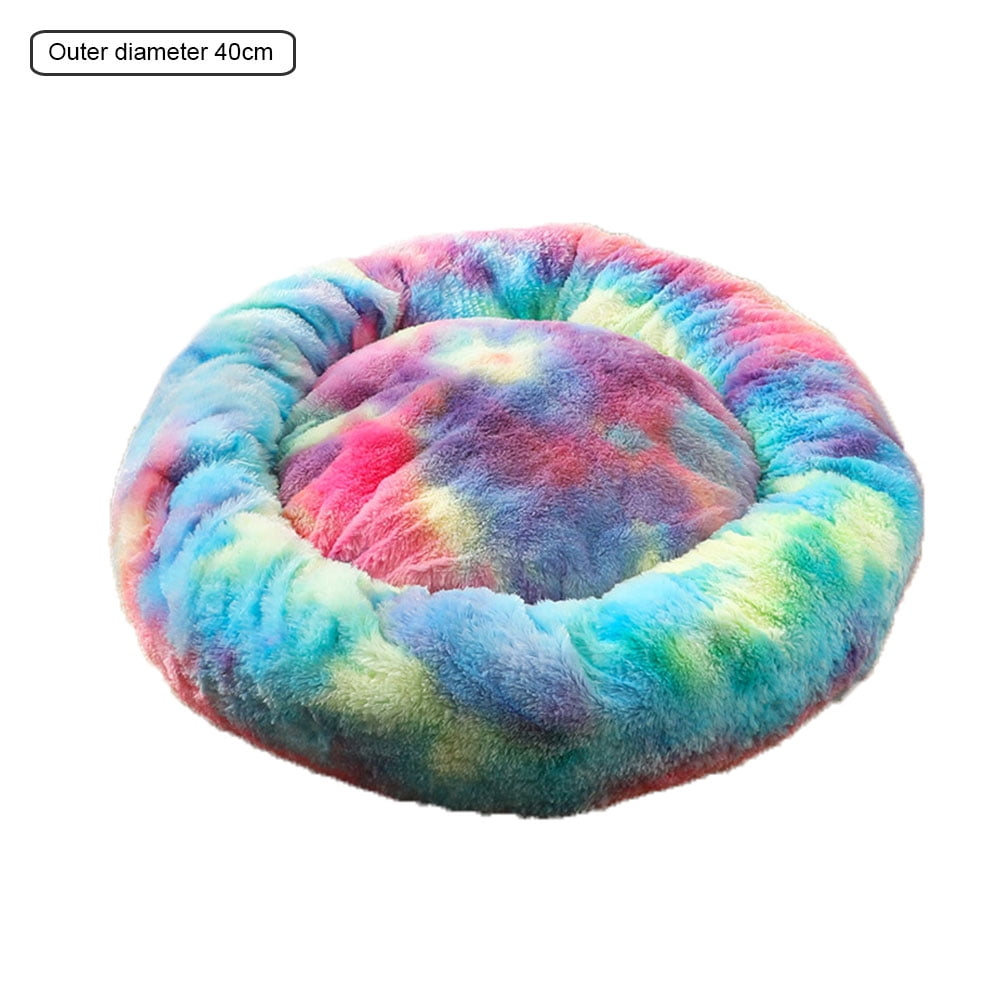 Deep Sleep Kennel Litter Round Long Hair South Korean Cashmere Autumn  Winter Nest Cushion Mattress for Small Medium Dog Cat Vegan Fur Donut  Cuddler Pet Bed - Walmart.com