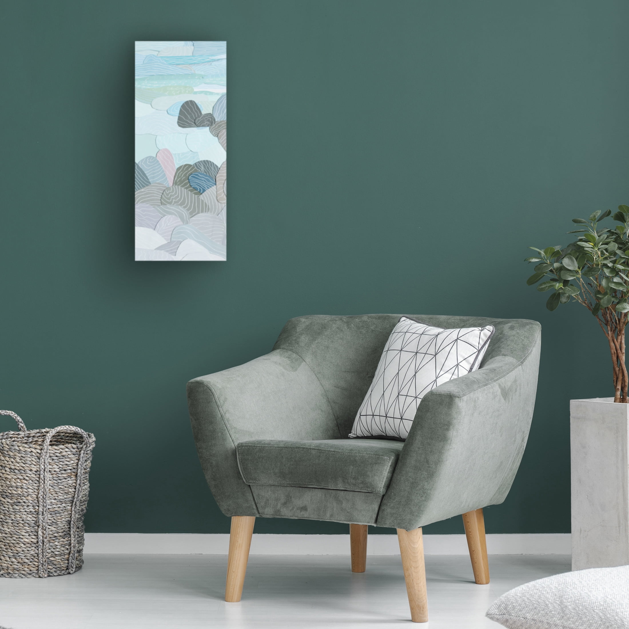 Trademark Fine Art Coco Good Chiang Mai Vert II Canvas Wall Art