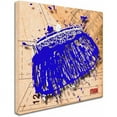 thumbnail image 2 of Trademark Fine Art "Snap Purse Blue" Canvas Art by Roderick Stevens, 2 of 3