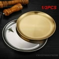 thumbnail image 2 of 1/2 Pcs Assiettes de Souper Réutilisables Incassables Assiette à Dessert Plats Assiette à Steak Assiette de Cuisine Occidentale Grande Assiette Plats de Souper en Plastique Style A 1 Pce, 2 of 6